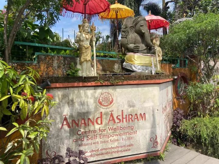 Anand Ashram, a meditation center in Bali Anand Ashram, a meditation center in Bali